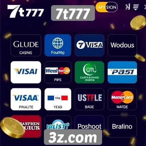 Explorando as opções de pagamento no 7t777